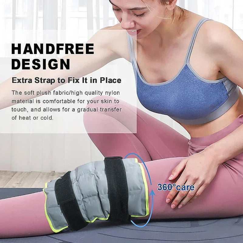 Limber Chill + Heat Knee Wrap — Reusable Gel Pack