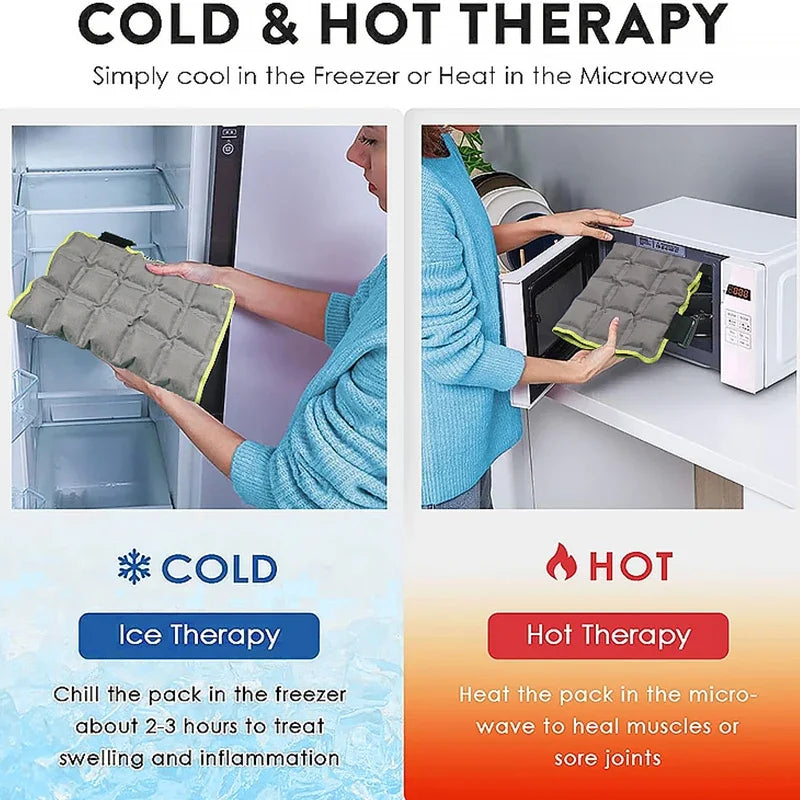 Limber Chill + Heat Knee Wrap — Reusable Gel Pack