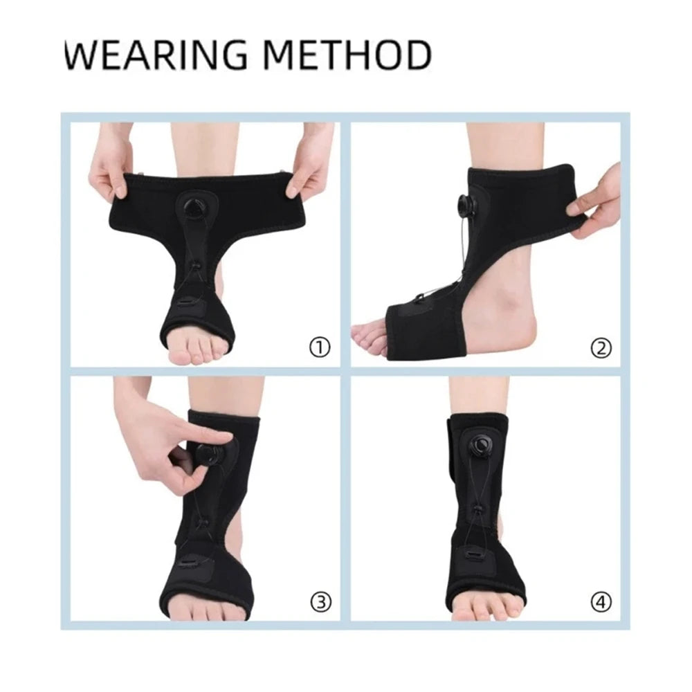 Limber Step Ease — Adjustable Overnight Foot Stretch Support