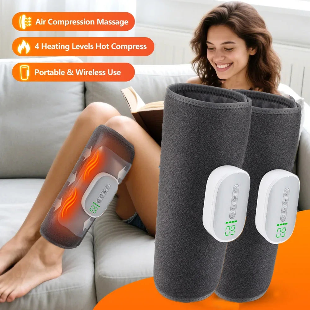 Limber Leg Revive — Heated Calf Massager Wraps