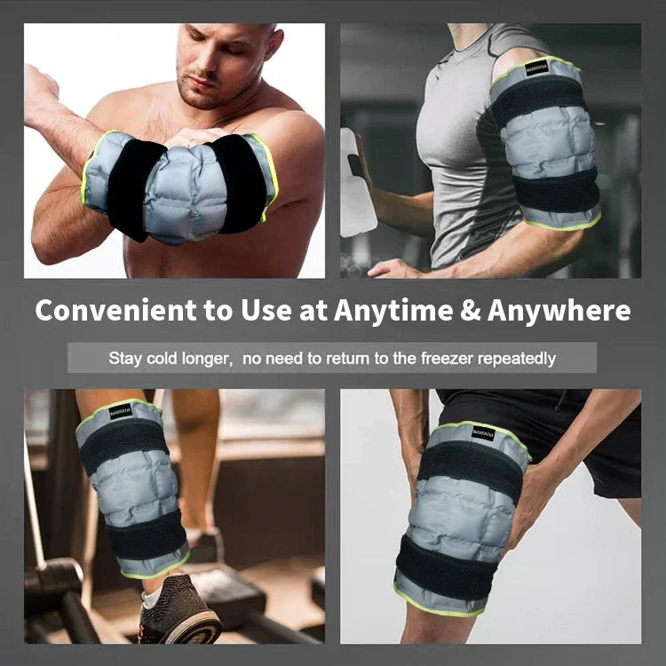 Limber Chill + Heat Knee Wrap — Reusable Gel Pack