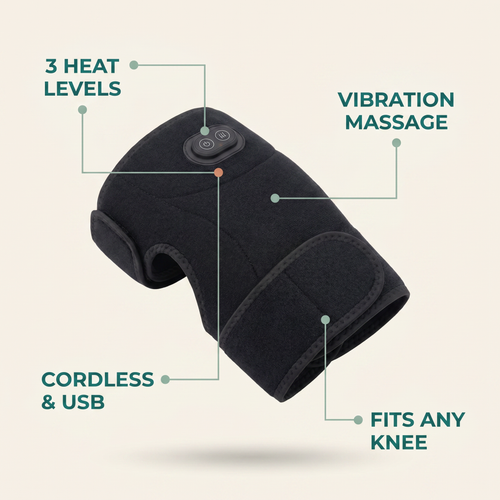 Knee Revive — Heated Vibration Knee Massager
