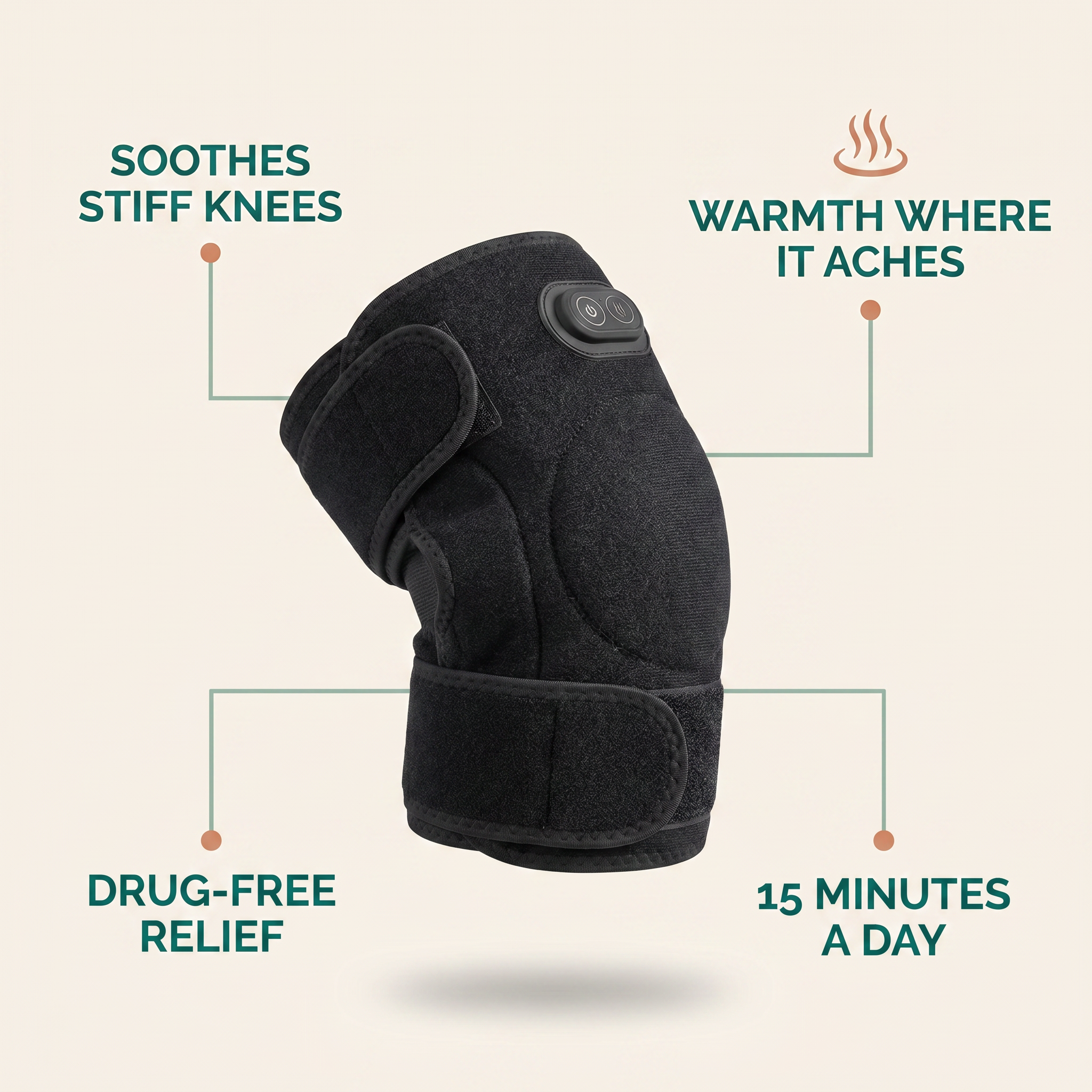 Knee Revive — Heated Vibration Knee Massager