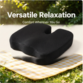 Limber Sit Revive gel memory foam seat cushion on warm cream background