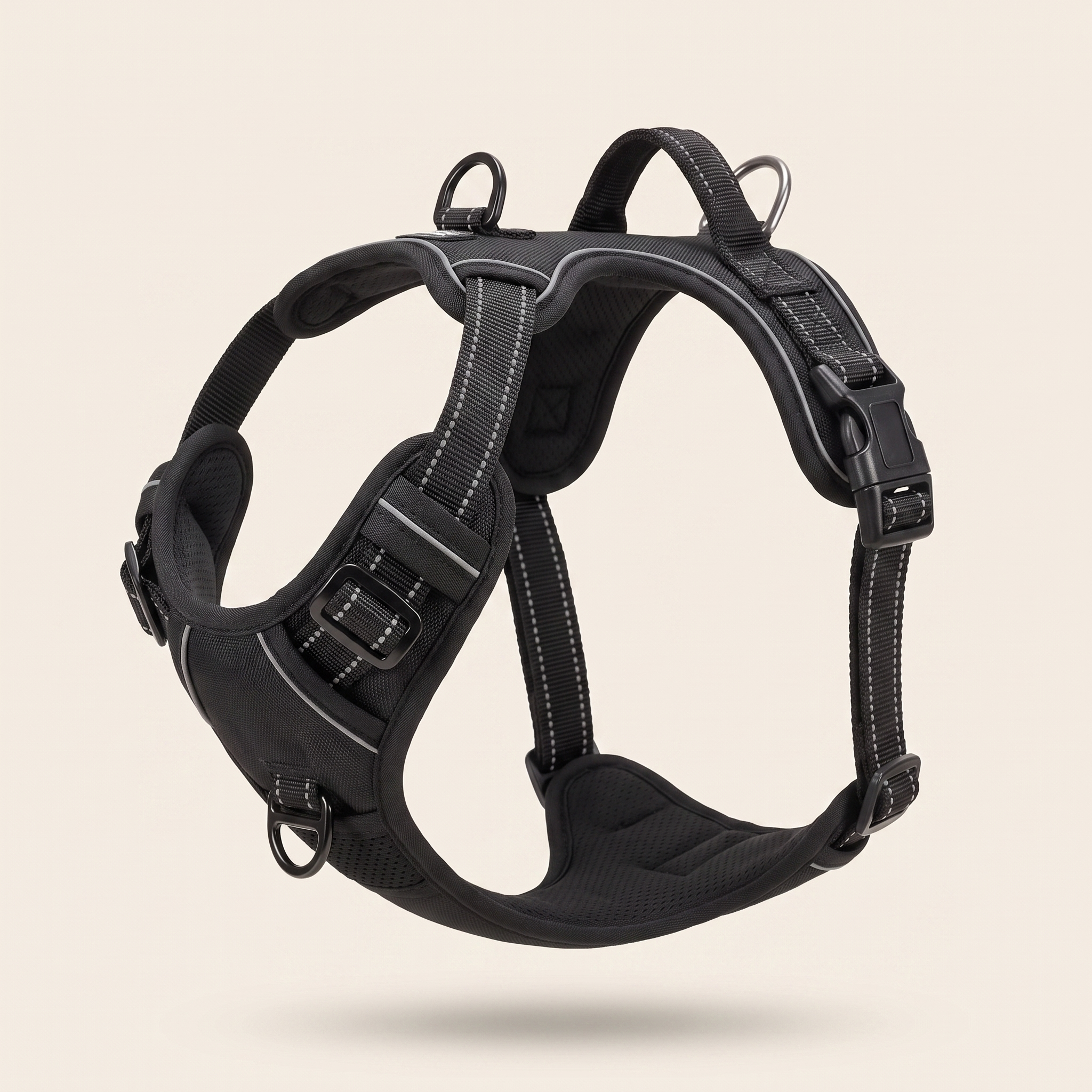 Limber Steady Walk no-pull dog harness, front-clip design, padded chest