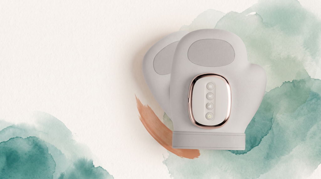 Hand Revive — Heated Compression Hand Massager — Limber ad creative (16:9), on-brand